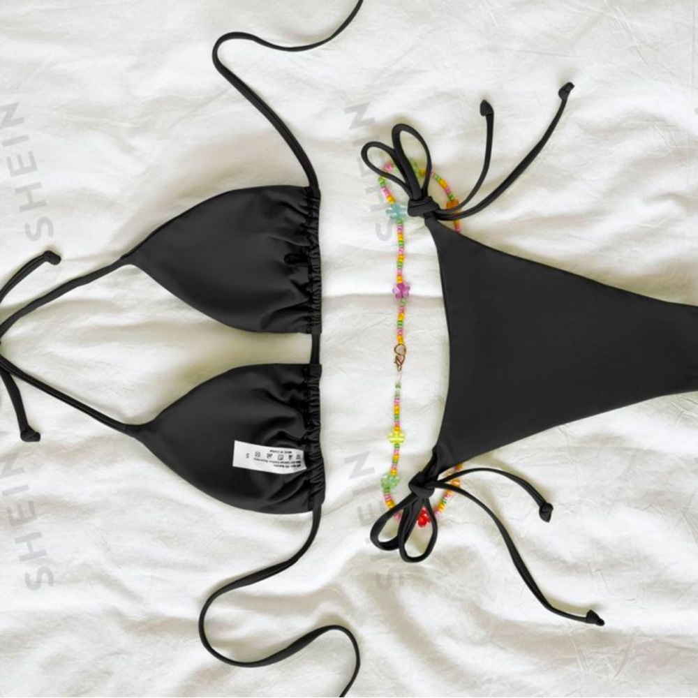 Black swimming suit